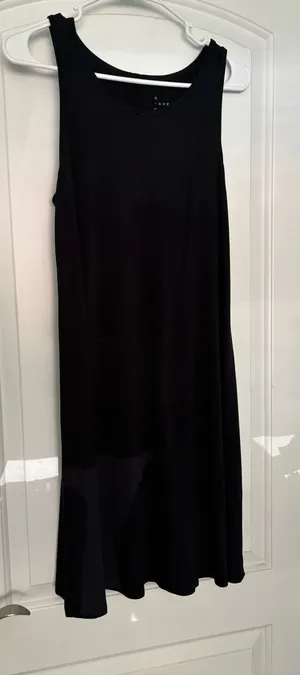 A New Day Black long summer dress thumbnail 1