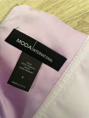 Victoria's Secret Moda International Y2K Satin Lilac Top & Skirt Matching Set thumbnail 3