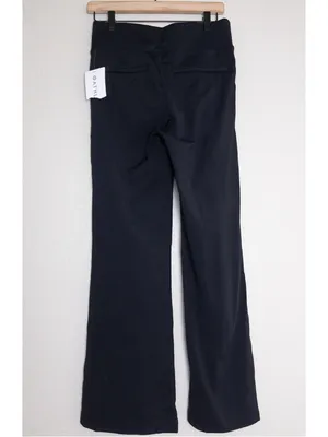 NWT Athleta Delancey Skyline Ankle Flare Pant M Black Stretch Tailored thumbnail 9