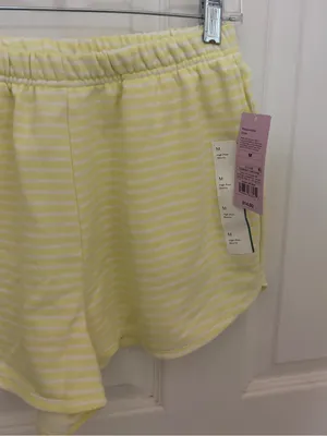 NWT!! Wild Fable Terry Cloth Striped Cropped Bra Top and Short Set thumbnail 8