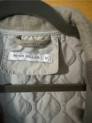 A. Lange & Söhne x Peter Millar Quilted Travel Vest Truffle (Size M) Rare Watch thumbnail 3