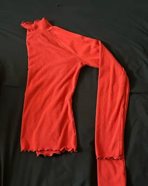 Orange SO Long Sleeve Top thumbnail 1