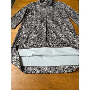 Tyler Boe Kim Faux Suede Dress Multi Animal Print‎ Midi Pockets Casual, Size S thumbnail 8