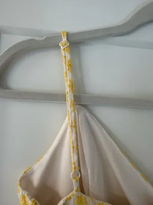 Miami Yellow flower dress thumbnail 6