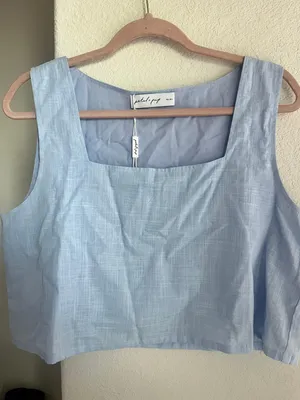 Petal & Pup Linen Top thumbnail 1