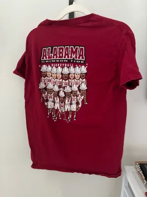 alabama crimson tide basketball tee thumbnail 2