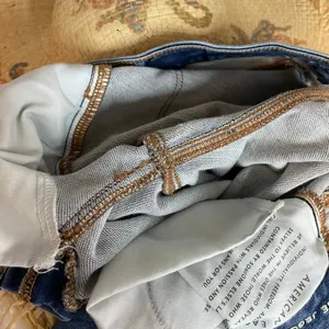 American Eagle Hi Rise Jeggings Distressed Thrashed Skinny Ankle Jeans womens 8 thumbnail 9
