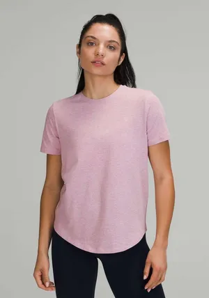 Lululemon Pink Love Crew thumbnail 1