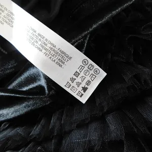 NWT!! ZARA Black Velvet Dress Ruffled Tulle Sleeves Rhinestone Party Cocktail thumbnail 14