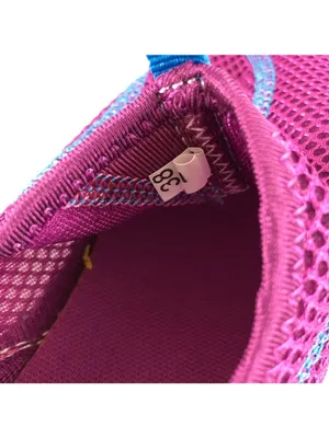 Womens Slip On Sneakers Mesh Breathable Athletic Purple Size 38 US 7 thumbnail 5