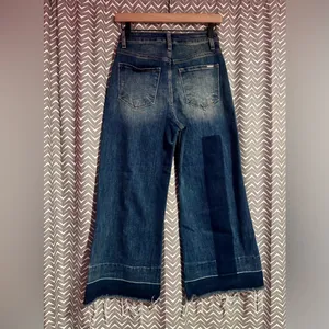 Insane Gene Los Angeles | Wide Leg Cropped Patchwork Jeans, 5/26 thumbnail 4