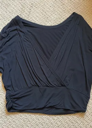 Lulus black sweater thumbnail 1