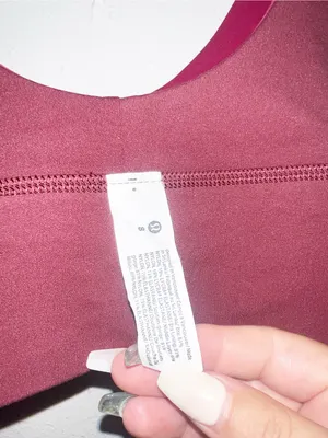 Lululemon Align Women’s Scoop Neck Reversible Sports Bra Burgundy thumbnail 10