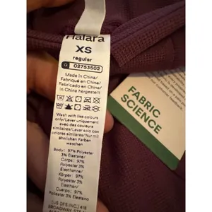Brand New Halara Women's Size XS Purple/Red High Waisted Wide Leg Pants thumbnail 4