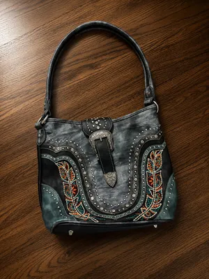 Montana West Vintage leather bag thumbnail 1