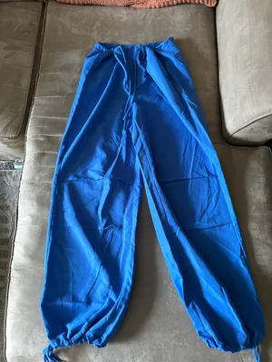 SheIn Blue Parachute Pants thumbnail 2