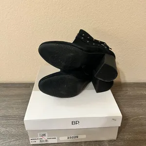 BP Black Suede Booties | Nordstrom thumbnail 4