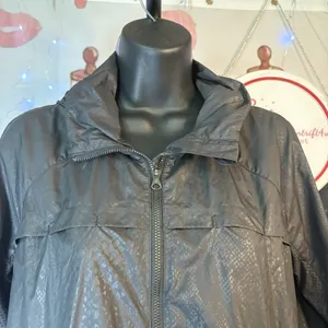 Lululemon Miss Misty Jacket II Zip Up Womens Black Size 4 Waterproof Hood Run thumbnail 11
