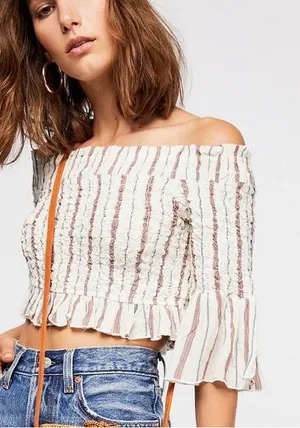 Free People Smock Around Top thumbnail 1