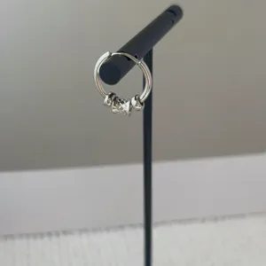 Fashion Cool Small Silver Hoop Earrings for Men Women,Unisex Earrings thumbnail 5