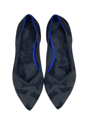 VHTF: Rothy’s ➤ The Point Ballet Ballerina Flat ➤ Grey Camo Print ➤ 8M ➤ Retired thumbnail 9