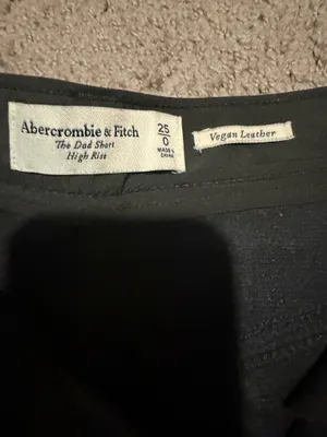 Abercrombie Leather Shorts thumbnail 4