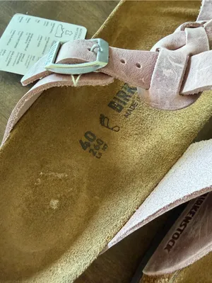 Replace Pics Birkenstock NEW Unisex Gizeh Braided Oiled Sandal Size 40 aka 9/7 thumbnail 7