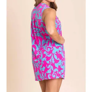 NEW DEAR SCARLETT lizzy dress in fuchsia‎ medium thumbnail 2