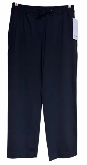 Lululemon‎ Straight-Leg Mid-Rise Pant Luxtreme Black Women's Size Medium thumbnail 1