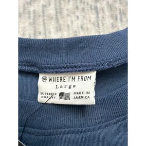 Where Im From South Carolina USA Easy Tee Navy Blue Cropped Graphic TShirt Large thumbnail 2