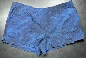 Columbia Women’s Size XL Blue Sandy River II Printed Short thumbnail 1