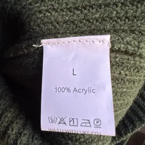 Green Sleeveless Sweater with Pocket Size L thumbnail 5
