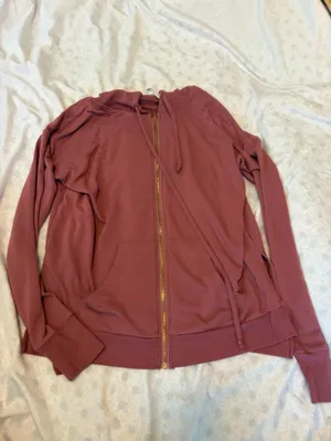 Pink zip up hoodie Size XS thumbnail 6
