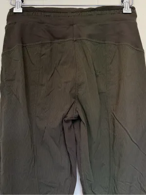 LULULEMON Dance Studio Mid-Rise Cropped Pant Dark Olive Green 4 thumbnail 9