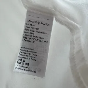 Samsoe Samsoe Office Career Shirt Womens Medium Majan Short Sleeve Shirt White thumbnail 6