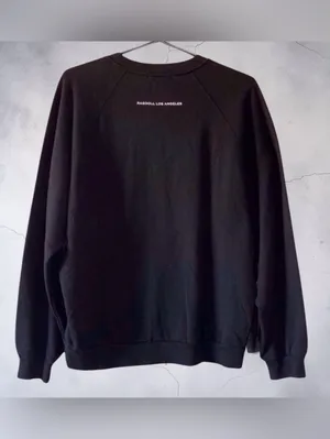 RAGDOLL LA NWT Black Crewneck Sweatshirt | 100% Cotton | Size L thumbnail 3