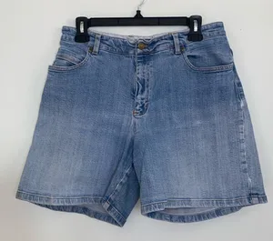 Jones New York Light Blue Jean Shorts thumbnail 1