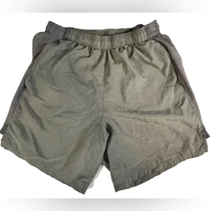 Nike Dri-Fit Gray Workout Running Short with Inner Panty Women Size Small‎ thumbnail 2