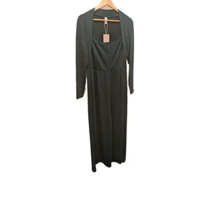 Halara jumpsuit size XL long sleeve green Wide Leg thumbnail 4