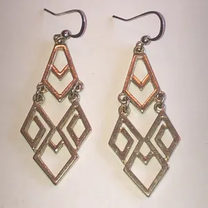 Geometric Dangle Earrings thumbnail 2