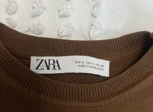 ZARA Brown  Tank Top thumbnail 3