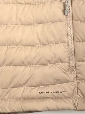 Columbia Omni Heat Womens M Puffer Vest Peach Insulated Reflective Winter thumbnail 11