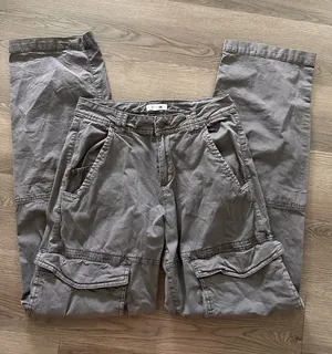 Garage gray cargo pants  thumbnail 1