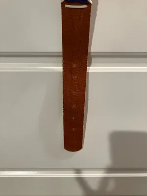 Handcrafted Red Beaded hand loom bead work belt thumbnail 3