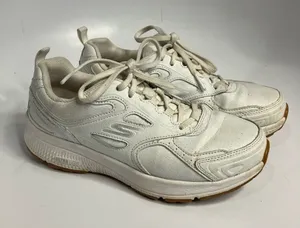 Skechers Go Run consistent white goga mat‎ sneakers size 7 thumbnail 1