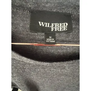 Aritzia Wilfred Free Dark Gray Bodycon Midi Dress Size M‎ Effortless Capsule thumbnail 4