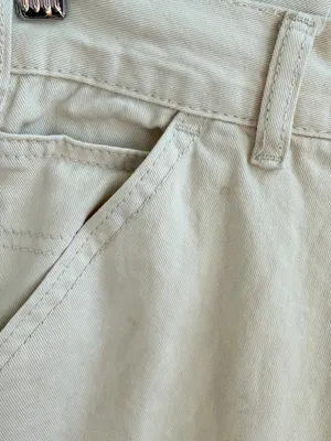 J.Galt Brandy Melville cream cotton pants thumbnail 5