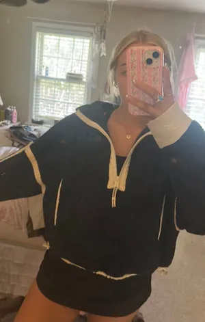 Free People Movement Fleece Jacket Pullover thumbnail 1