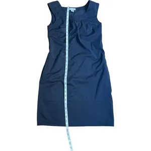 Calvin Klein Navy Sleeveless Sheath Dress Size Small thumbnail 3
