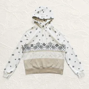 LCKR cream bandana hoodie Size - S Excellent condition thumbnail 1